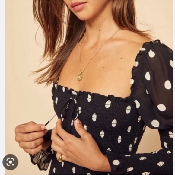 Reformation Rosamund Midi Dress - Picture 8 of 9